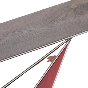 พื้นไม้กระดานไวนิลหรูหราทันสมัยพื้นไม้กันน้ำ SPC คลิกล็อค4mm 5mm 6mm 7mm 8mm PVC IXPE LVP - Product Image 3