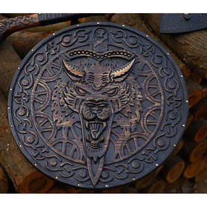 Hache de guerrier viking DIY en acier au carbone industriel avec manche en bois et bouclier – Idéal pour la chasse et le camping – Le cadeau parfait - Product Image 6