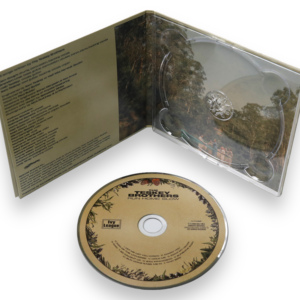 Boîte d'emballage en carton écologique pour CD/DVD, impression personnalisée, 4 panneaux, type Digipak - Product Image 1