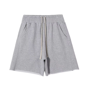 Shorts pour hommes et femmes en gros, logo personnalisé, fabricant OEM, shorts de sport en coton français de qualité supérieure, fournisseur de vêtements - Product Image 4
