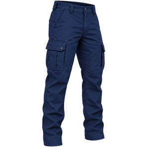 Pantalones de Uniforme para Guardias de Seguridad al por Mayor, Pantalones de Trabajo de Seguridad con Bolsillos Laterales, Color Sólido, Uniforme Personalizado para Guardias - Product Image 3