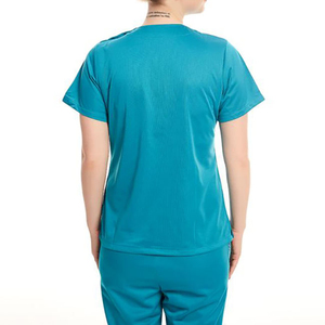 Women's Hospital Healthcare Uniform Medical <b>Scrub</b> <b>Set</b> with Soft Fabric Jogger Pants OEM Factory - Product Image 4