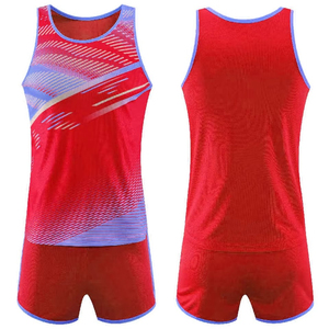 Conjuntos Deportivos para Correr para Hombre, Camiseta y Pantalones Cortos de Secado Rápido con Estampados, Uniforme para Maratón al Aire Libre, Conjuntos de Atletismo de Alta Calidad - Product Image 4