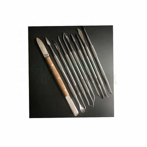 Lot de 10 Spatules Dentaires et Couteaux à Plâtre pour Modelage/Gravure – Kit d'Instruments en Acier Inoxydable Certifié CE – Vente en Gros - Product Image 4