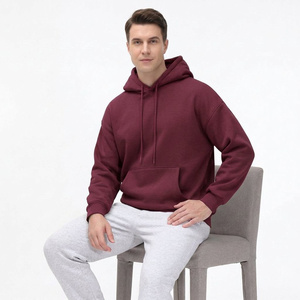 Fabricant de sweats à capuche en polaire pour hommes, mélange de coton doux, marque privée, pull personnalisé, streetwear, fournisseur de vêtements OEM - Product Image 4