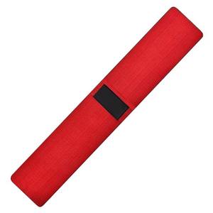 Red Nylon <b>Exercise</b> Resistance <b>Band</b> With Black Patch Durable Fitness Equipment All Ages - Product Image 3