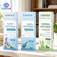 Diffuseur d'huiles essentielles aux extraits de plantes, inhalateur de vitamines, purificateur, stylo diffuseur naturel aux herbes, 600 utilisations, emballage OEM