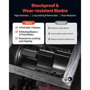 Trituradora de Plástico de 3HP/2.2KW, Capacidad de 100-150kg/h, Molino de Botellas de Plástico, Granuladora, Pulverizador, Máquina de Reciclaje de 2.2KW - Product Image 3