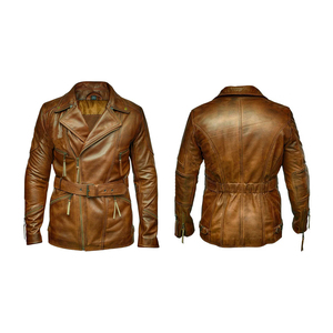 New Fashion <b>Winter</b> Genuine Leather Cowhide Breathable Satin Fabric Detachable <b>Hat</b> Jackets for Women Double-Color Zipper Fur - Product Image 5