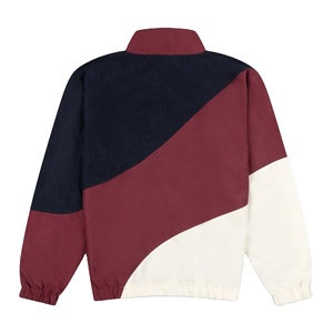 Veste coupe-vent décontractée pour homme, best-seller, style streetwear, logo personnalisé, imperméable, color block. - Product Image 2