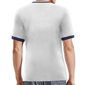 เสื้อฟุตบอลแบบ Flag Football ผลิตตามสั่ง (OEM) ชุดยูนิฟอร์มแบบ Sublimated โพลีเอสเตอร์ แห้งเร็ว ขายส่ง ชุดทีม รับผลิตแบรนด์ส่วนตัว - Product Image 3