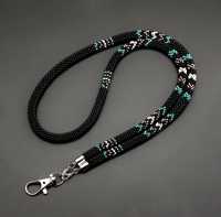 Collier bohème coloré à perles, porte-clés élégant et cordon pour badge d'identification pour femmes à prix avantageux