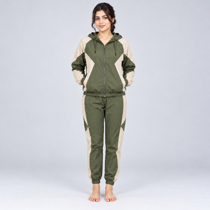 Top Quality <b>Women</b> <b>Windbreaker</b> Tracksuit Made with Soft Fabric Offers Flexible Fit <b>Women</b> <b>Windbreaker</b> Tracksuit for Sports Wear - Product Image 1