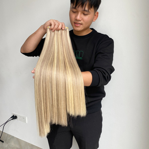 Super Double Drawn 100% การต่อผมมนุษย์เวียดนามชุดผมตรงเน้นผู้ขายขายส่งสี - Product Image 4