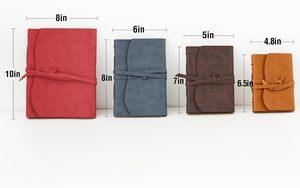 Leather Journal Notepad, Small Notebook Mini Journal, Retro Premium Planner, Lined Diary Vintage Style - Product Image 2