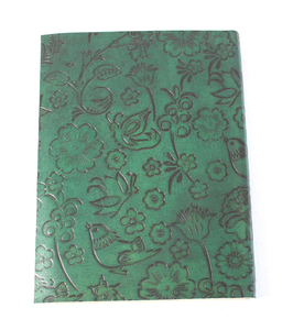 Cuaderno de Cuero Hecho a Mano con Papel de Algodón Reciclado, Libre de Madera y Ácido, con Cubierta con Diseño Grabado - Product Image 4
