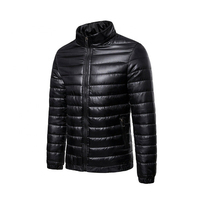 Veste d'hiver matelassée pour homme de haute qualité avec logo personnalisé |   Veste matelassée en duvet épaisse et chaude pour l'extérieur, vente en gros OEM/ODM