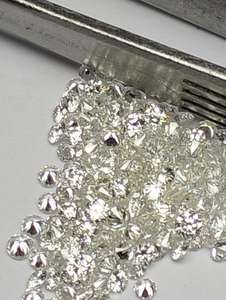 Diamantes sueltos al por mayor de alta calidad de 2.10 mm a 2.60 mm, calidad SI/IJ, para joyería de diamantes auténticos, juego de aretes y collar. - Product Image 6