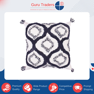 Fundas de Cojín Premium 100% Algodón |   Diseños Decorativos Bohemios Hechos en India con Personalización para Compradores al por Mayor y Exportación Global - Product Image 2
