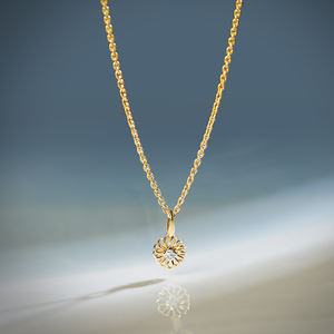 Colgante de Diamante Redondo Cultivado en Laboratorio con Certificación IGI en Oro, Oro Rosa, Oro Blanco o Plata, Color D-E-F, Claridad VVS-VS, con Cadena - Product Image 2