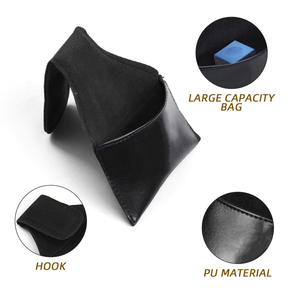 กล่องชอล์กสนุกเกอร์คุณภาพสูงแบบมืออาชีพ กล่องใส่ชอล์กบิลเลียดแบบพกพา น้ำหนักเบา ทำจากหนัง สำหรับอุปกรณ์เสริมไม้คิวพูล - Product Image 2