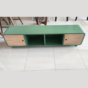 Selling Solid Wood TV <b>Stands</b> With 2 Drawers, Modern Minimalist And Stylish Design - Product Image 3