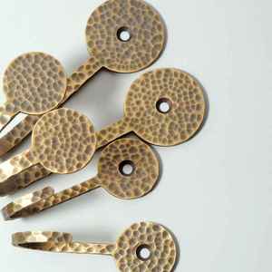 Crochets décoratifs de luxe en laiton pour meubles, avec quincaillerie haut de gamme pour armoires et tiroirs, pour la décoration intérieure et la restauration. - Product Image 4