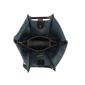 Royaa Large Brown Leather Tote <b>Bag</b>: Buckle Closure, Top Handle Handbag Full Grain Leather Tote <b>Work</b> 15" Laptop <b>Bag</b> Women - Product Image 3