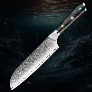 Cuchillo de Cocina Profesional de Acero de Damasco, Cuchillo Afilado para Cortar Carne, Verduras y Frutas - Product Image 4