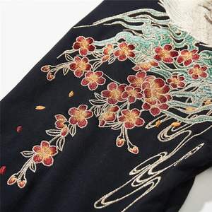 Sudadera con Capucha Bordada para Hombre, Diseño de Última Moda, 100% Algodón, Forro Polar Otoñal, Transpirable, de Alta Calidad, Cómoda, con Bolsillos, Superventas - Product Image 4