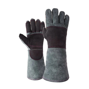 Hot Sale <b>Comfortable</b> Anti-Static Sheep Grain Leather Welding Gloves Personal Protective Hand Gear Safety Work Gloves For Welder - Product Image 1