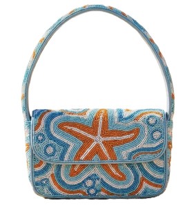 Sac bandoulière tendance de créateur brodé de perles, sac de soirée chic, pochette élégante pour événements festifs, sac statement - Product Image 6