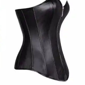 Corsets unis pour femmes, corset vintage à imprimé léopard, corset princesse à lacets, bustier sexy, corset overbust pour femmes - Product Image 2