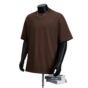 T-shirt personnalisé pour homme, surdimensionné, 100% coton, taille plus, tee-shirt ample et confortable, streetwear DTG, 300 g/m², t-shirt pour homme - Product Image 1