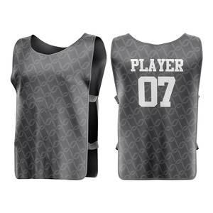 Reversible Two Colors Breathable Quick Dry Windproof Anti-Bacterial UV Protection Soccer Vest <b>Training</b> <b>Bib</b> Plus Size Custom - Product Image 4