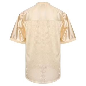 Nouveau design respirant, maillot de football américain uni, prix bas, en stock. - Product Image 3
