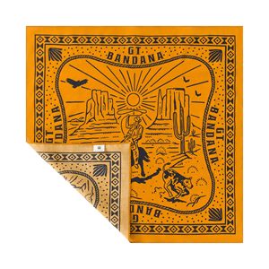 Bandana promotionnel personnalisé en coton uni respirant avec impression numérique, motif artistique, pour femmes, style occidental, masque de sport anti-UV, vente en gros - Product Image 2