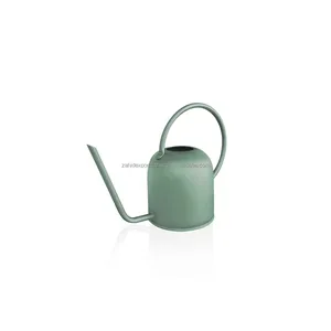 Arrosoir en acier inoxydable écologique fait main de style antique avec une capacité de 1,5 L pour plantes d'intérieur - Design minimaliste moderne - Product Image 1