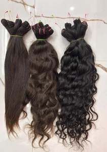 Extensiones de Cabello Humano Liso Sedoso de Lujo, Cabello Indio Virgen de un Solo Donante, Confiable - Product Image 5