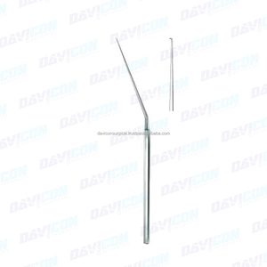 High Quality 15.5cm 1.0mm MCGEE Angled Micro <b>Ear</b> Hooks for ENT Surgical Use Manual Power Source 90 Degree - Product Image 5