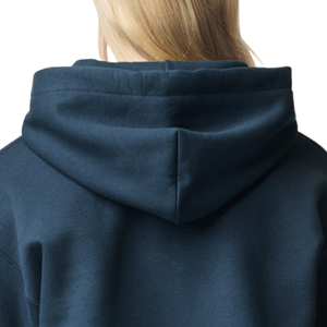 Sweat à capuche unisexe bleu foncé en mélange polyester/coton, avec poche en polaire, respirant, séchage rapide, coupe-vent, manches longues, décontracté, hiver - Product Image 4