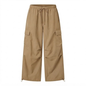 Custom Activewear Streetwear Unisex <b>Lightweight</b> Crinkle Nylon Parachute <b>Cargo</b> Pants <b>Cargo</b> <b>Trousers</b> - Product Image 4