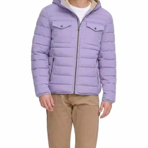 OEM Custom Logo Puffer Jacket Warm Quilted Construction Practical Everyday Apparel Garment Collection - Product Image 1