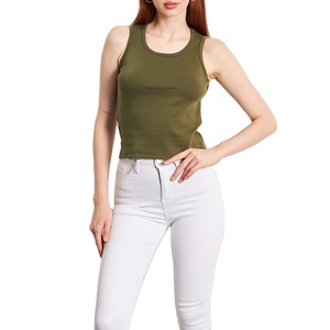 Camisetas de Tirantes Personalizadas para Mujer, Modelo 2026, Servicio OEM, Ropa Casual de Verano, Color Sólido, Transpirable, Secado Rápido, Ecológica - Product Image 1