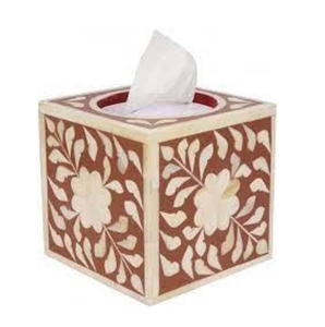กล่องใส่กระดาษทิชชูแบบฝังกระดูกคุณภาพเยี่ยม อุปกรณ์ครัว ที่ใส่กระดาษเช็ดปากและขาตั้ง ของตกแต่งโต๊ะและอุปกรณ์เสริม - Product Image 1