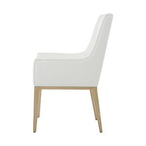 Silla de Comedor Moderna de Mediados de Siglo, Duradera, con Tapicería de Tela y Estructura de Madera de Roble Macizo, para Hogar, Oficina y Edificios de Oficinas - Product Image 3