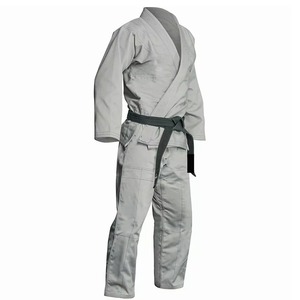 Judo Uniform 100% Cotton Adult Unisex Durable Regular Fit Plain Dyed <b>Blue</b> Black In-Stock - Product Image 6