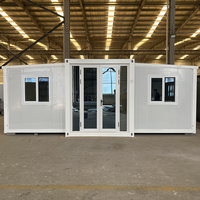 Maison modulaire préfabriquée en Chine, 2 chambres, prête à l'emploi, kit de maisonnette modulaire, maison conteneur à vendre
