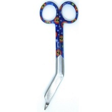 Ciseaux à pansements Lister en acier inoxydable, ciseaux médicaux courbés, ciseaux à pansements traumatiques Lister 14 cm par Grip Surgical - Product Image 3