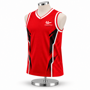 Camiseta de Baloncesto Moderna con Bloques de Color, Patrones Degradados, Gráficos Modernos y Tela Deportiva Ligera - Product Image 3